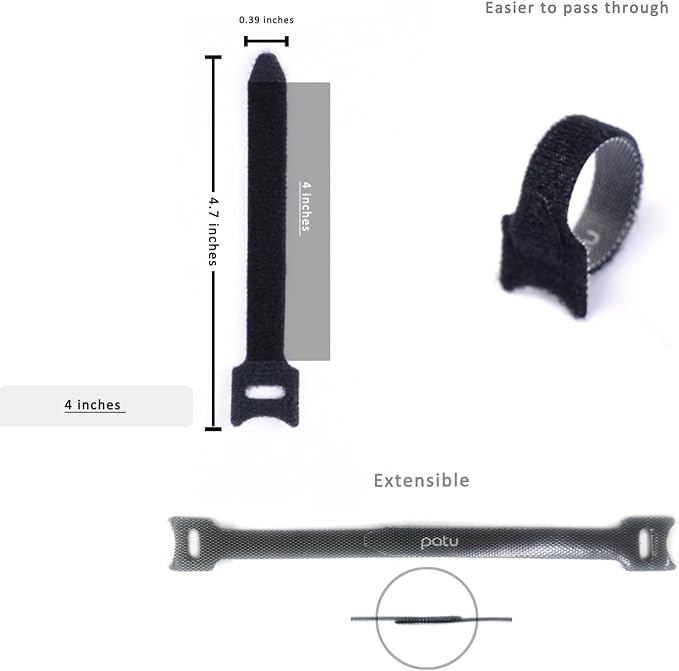 Patu Reusable Fastening Cable Ties - Image 7