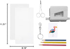 Glorex 21 x 29 cm Crazy Plastic, Transparent - Image 9
