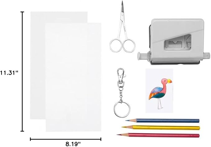 Glorex 21 x 29 cm Crazy Plastic, Transparent - Image 9