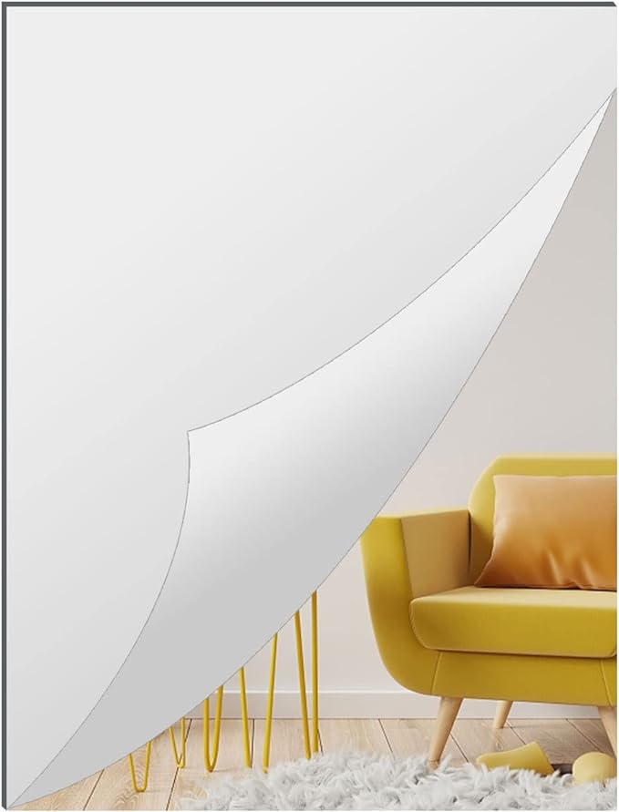 Acrylic Mirror Sheet for Wall, 15.7" x 19.6" x 1Pcs | Large Rectangular Mirror by DARENYI