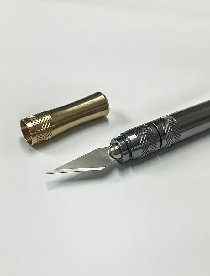 Elegant Craft Knife with #11 ultra sharp carbon steel blade. Precision Hobby - Image 4