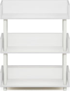 Furinno Turn-N-Tube 3-Tier Display Shelf, Storage Shelves, Book Shelf, Open - Image 7