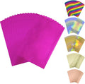 300 Pieces Toner Reactive Foil 6 Assorted Color Foil Paper Sheets by CYFUNDESIGN