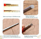 Wire Looping Wrapping Step Mandel Steel Round Bead Working Loop Jump Ring Metal - Image 3