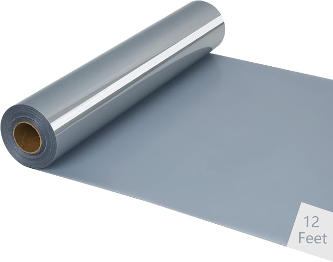 HTV Iron on Vinyl 12Inch by 12ft Roll HTV Heat Transfer Vinyl by HTVVETUR