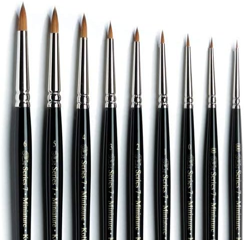 Winsor & Newton Series 7 Kolinsky Sable Miniature Watercolor Brush - Image 4