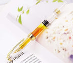 Lanxivi Yongsheng 3011 Demonstrator Clear Classical Fountain Pen Fine Nib Arrow - Image 8