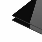 KAITELA Pack of 10 Black Acrylic Sheet 8" x 12" Cast Plexiglass Panel 1/8" - Image 2