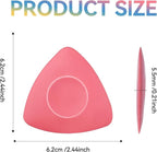 CampTek 4 PCS Triangle Sewing Tailors Chalk, Fabric Marker - Image 2
