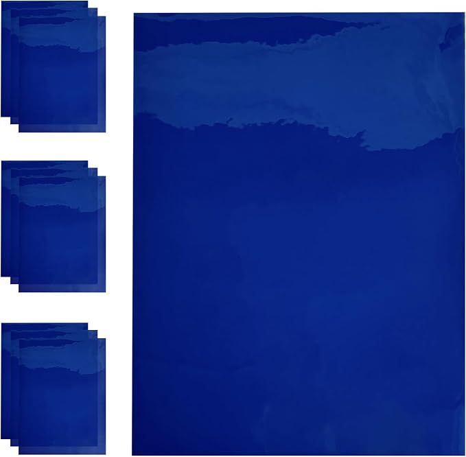 Transparent PVC Faux Leather Sheets, Glossy Waterproof Clear Vinyl Fabric - Image 2