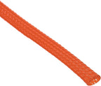 uxcell PET Expandable Sleeving 20ft 1/4" Orange Cable Management Sleeve Cord - Image 2