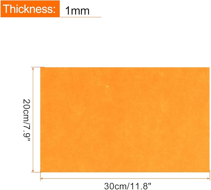 MECCANIXITY Adhesive Felt Sheets, Felt Fabric Crafts Back Adhesive Felt Sheets - Image 2