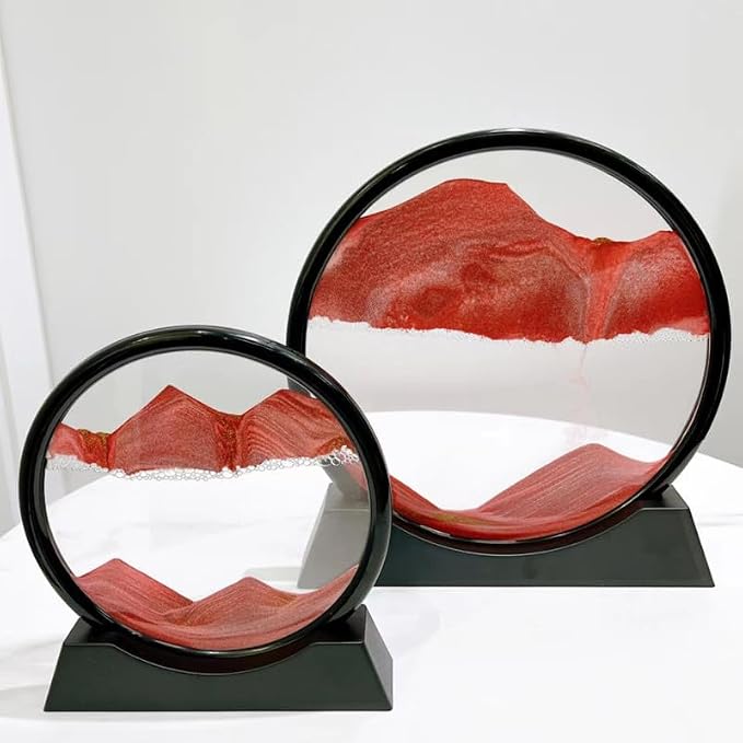 Moving Sand Art Liquid Motion, 3D Deep Sea Sandscape Color Quicksand Decor - Image 7