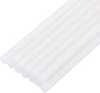 uxcell Mini Hot Glue Sticks for Glue Gun 7mm x 100mm Glitter White 12pcs by uxcell
