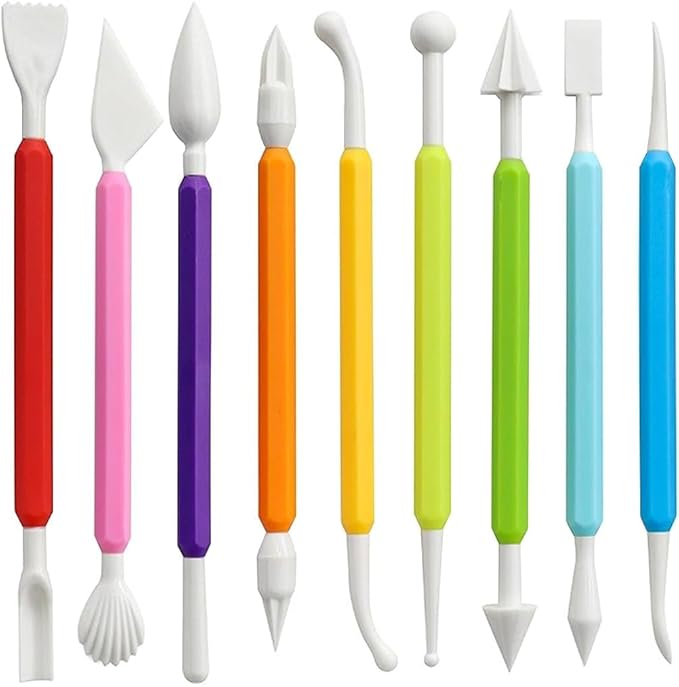 LINPHCEY Air Dry Clay Tools for Kids Ages 8+ Pottery Clay Tool Kit Plastic Clay by LINPHCEY