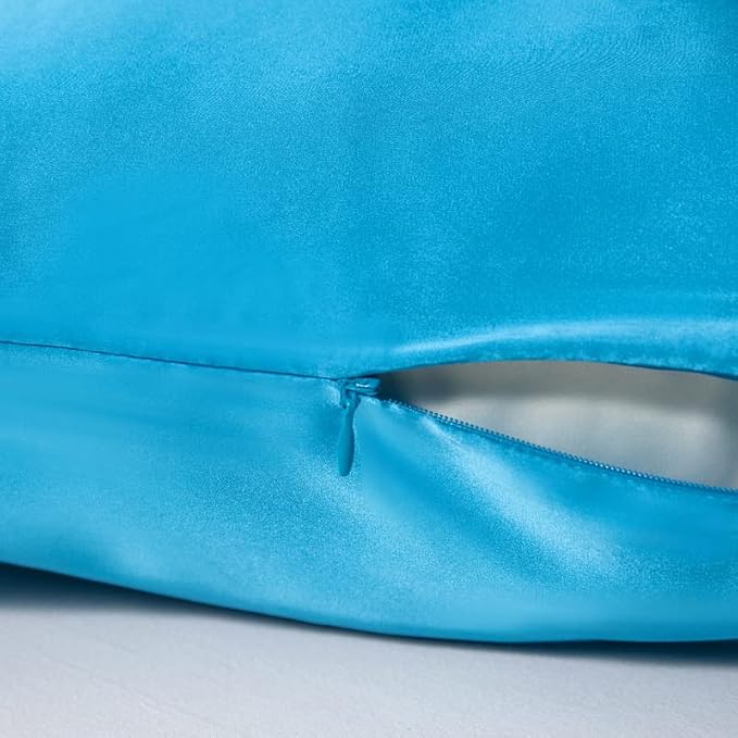 Mulberry Silk Pillowcase for Hair and Skin, King Size Cooling Silk Pillow Case - Image 3