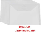 Large Stamp & Die Storage Pockets Resealable Clear Plastic Seal Bags Storage - Image 6