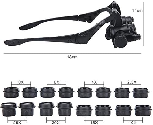 Watch Repair Magnifier Loupe Jeweler Magnifying Glasses Tool Set - Image 4