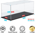 Acrylic Display Case Box for 1/12 Scale Model Car, Dustproof Protective - Image 2