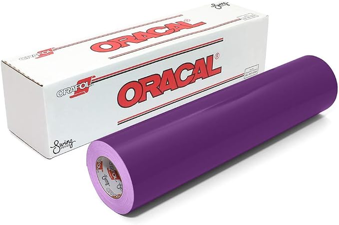 ORACAL 651 Permanent Gloss Vinyl – Violet Adhesive Roll by Orafol
