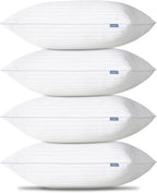 CozyLux Pillows Standard Size Set of 4, Cooling Hotel Quality Bed Pillows by CozyLux