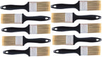 10 Pieces 2 Inch Paint Brush, Flat Paint Brushes Professional Paint Tools by LAPXSNZD