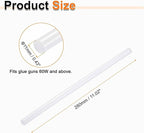 HARFINGTON 10pcs Hot Glue Sticks 0.43" Dia x 11.02" Long EVA Mini Hot Melt - Image 2