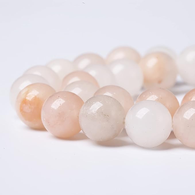 61PCS 6mm Natural Pink Aventurine Gemstone Beads Round Loose Spacer Stone Beads - Image 3