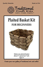 Traditional Craft Kits Beginner Basket Weaving Kit Set of 6 | DIY Basket Making - Image 9