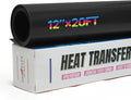 PU Heat Transfer Vinyl 12"×20ft Roll Black – HTV by GIO-FLEXHTVFashionMask