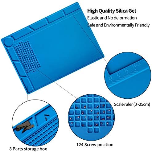 Kaisi S-130 Insulation Silicone Soldering Mat Repair Mat, Heat Resistant - Image 3
