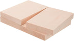 MECCANIXITY 4Pcs Basswood Carving Block, 0.8"x4"x6" Square Wooden Dowels Blocks by MECCANIXITY