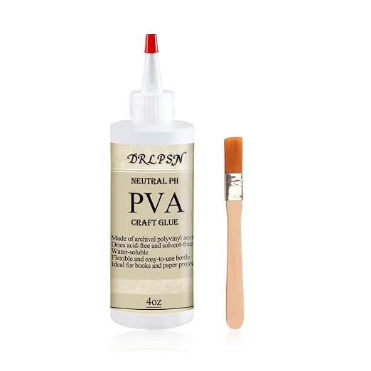 PVA Glue Book Binding, PH Neutral PVA Adhesive, Professional-Grade Strength by Unknown