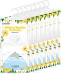 CANAGER Hanging Moisture Absorber, Fresh Scent Moistureproof Desiccant Hanging Bag，Dehumidifier Bag (8 packs) Hanging Closet Dehumidifier Bags, Moisture Absorb 12.5 oz