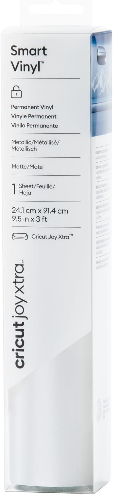 Cricut Joy Xtra Matte Metallic Smart Permanent Vinyl, Recommended by Unknown