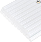 uxcell 30pcs Mini Hot Glue Gun Sticks 4-inch x 0.43-inch High Sticky Large Hot by uxcell