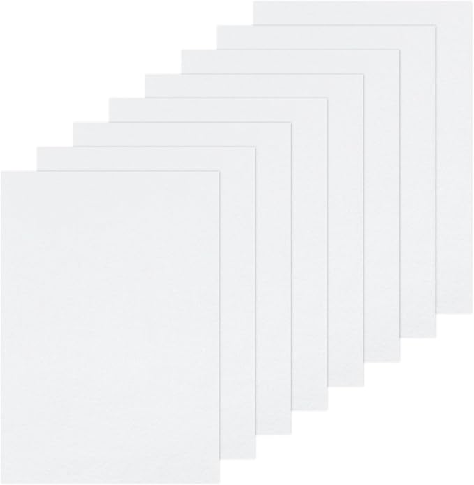 Luomorgo 8 Pcs 8 x 12 Inch Stiff Felt, 2mm Thick, by Luomorgo