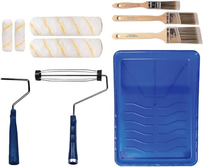 Pro Grade Paint Roller Kit, Paint Brushes - Image 8