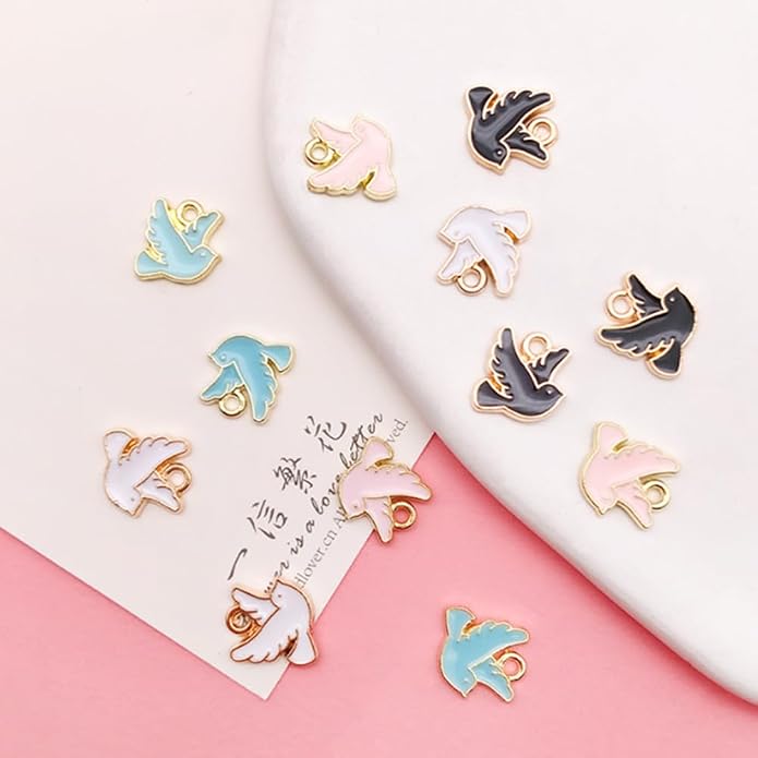 Charms Necklace for Pigeon Accessory Dove Bird Birds Accessories Pendants DIY - Image 7