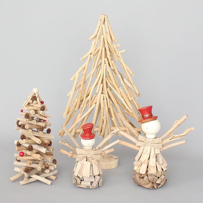 Natural Driftwood Pieces, Unfinished Wooden Sticks - Image 5