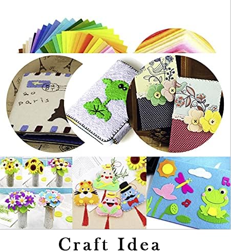 YYCRAFT Craft Soft Felt Sheets 9 Inch X 12 Inch - Image 4