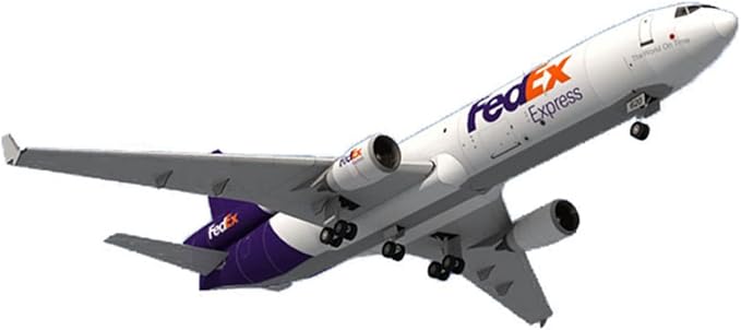 CHICHIYANG 1:100 Unassemabled Paper DIY Aircraft Model FedEx MD-11 Air Plane by CHICHIYANG