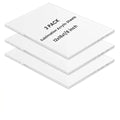 3 Pack Sublimation Acrylic Blanks Sheets 12"x16", 1/6" Thick White Acrylic by Unknown