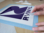 ORACAL 951 Steel Blue Gloss Permanent Adhesive Vinyl Roll - Image 4