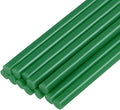 uxcell Mini Hot Glue Sticks for Glue Gun 7mm x 100mm Dark Green 12pcs by uxcell