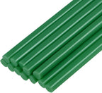 uxcell Mini Hot Glue Sticks for Glue Gun 7mm x 100mm Dark Green 12pcs by uxcell