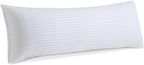 Oubonun Premium Striped Body Pillow, Breathable Cooling Cotton Cover, Soft and by Oubonun