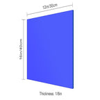 12x16 Inches Blue Mirror Acrylic Sheet – 2 Pcs Reflective Acrylic Panel - Image 2
