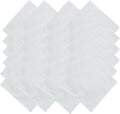 White Bandanas Women Men Large Cotton Tie Dye Party Supplies Plain Head Wrap by MLMOMVME