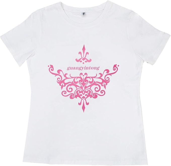 guangyintong Heat Transfer Vinyl Pink HTV Rolls, Matte Surface - Image 5